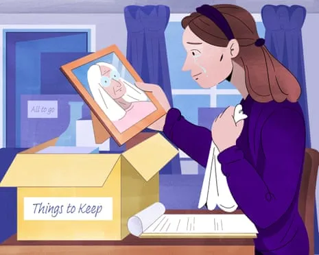 Organize while you work and take your time: key steps to emptying a relative’s home after their passing